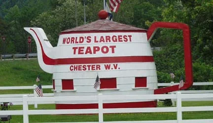 Giant Teapots of the World