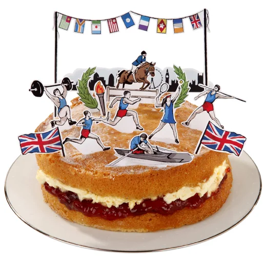 A Lovely Slice of Olympic Cake