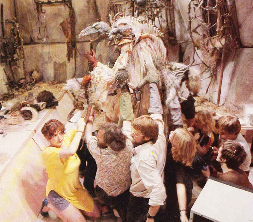 Startling & Sometimes Creepy Behind the Scenes Photos from David Bowie's Labyrinth