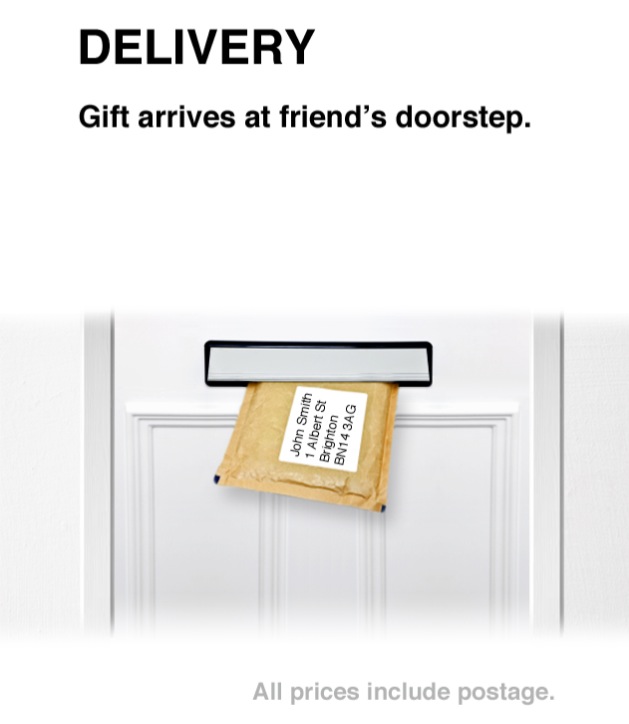 WORLD OF KITSCH EXCLUSIVE 30% OFF Ping a Present With Parcel Genie