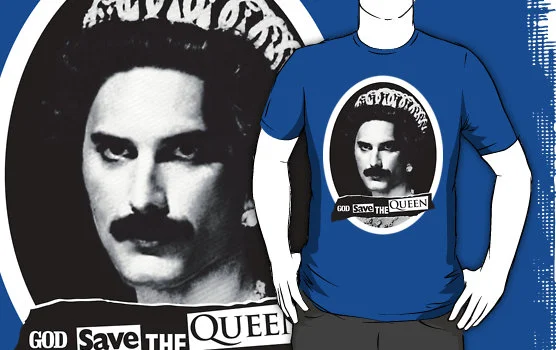 Very British T-shirts. Alternative Jubilee Wear