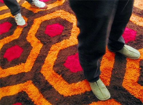 The Overlook Hotel Carpet Installation
