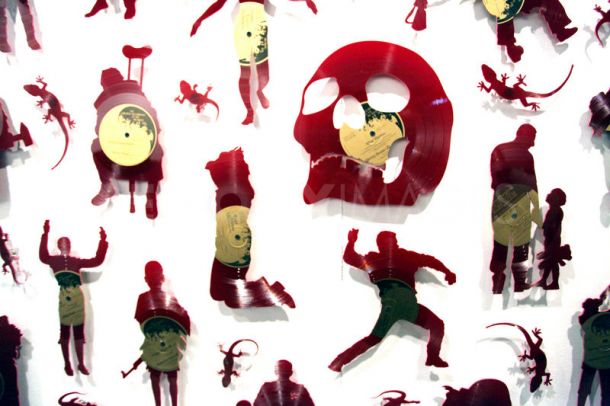 Intricate Vinyl Art by Carlos Aires & Introducing The True Vaults