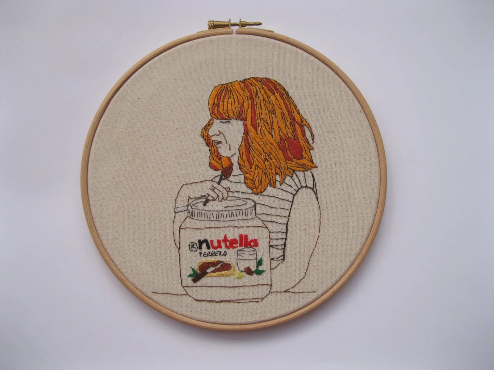Three Men & a Baby Embroidery & The Terrifically Twee Stitchings of Reena Makwana