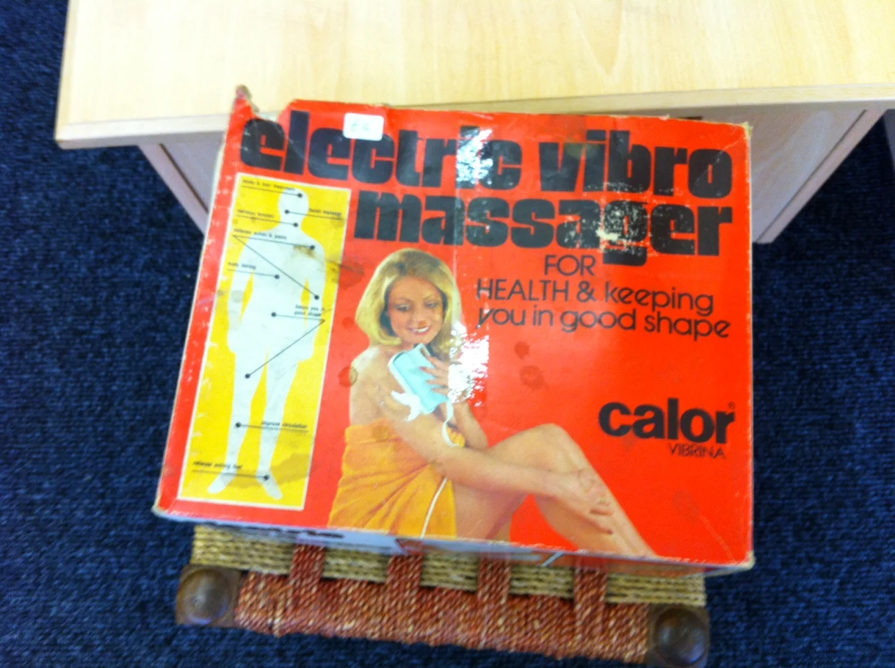Electro Vibro Massager & other Charity Shop Goodies