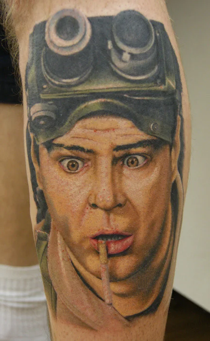 Ghostbusters Tattoos, Plus I Meet Some 'Busters