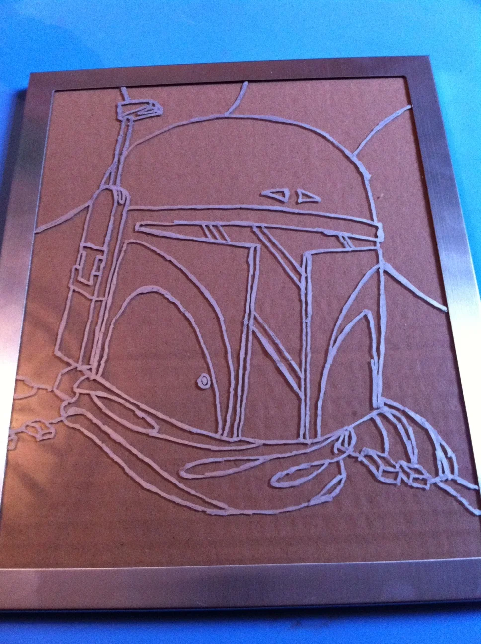 Boba Fett Stained Glass- by Me!