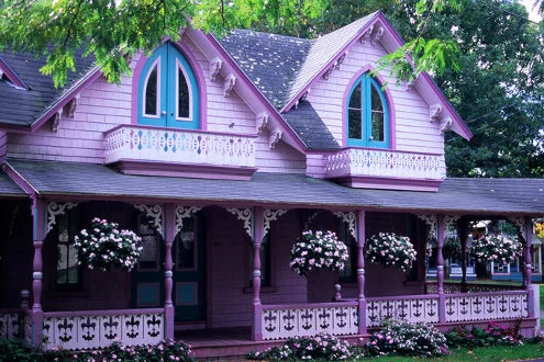 Martha's Vineyard Gingerbread Houses