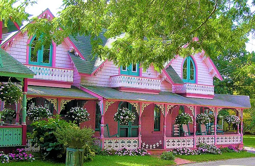 Martha's Vineyard Gingerbread Houses