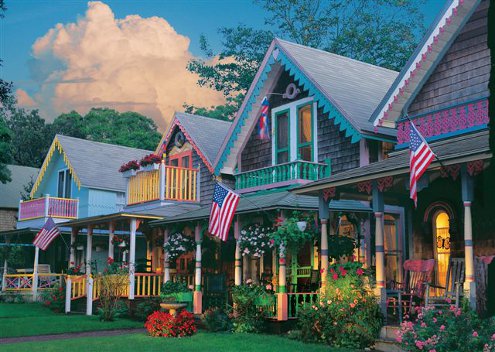 Martha's Vineyard Gingerbread Houses