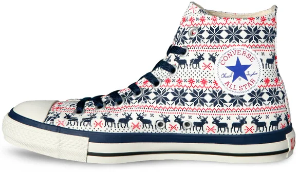 christmas converse