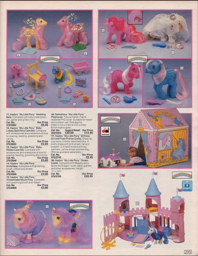 1986 Toy Collection, Argos Catalogue Pages — The World of Kitsch