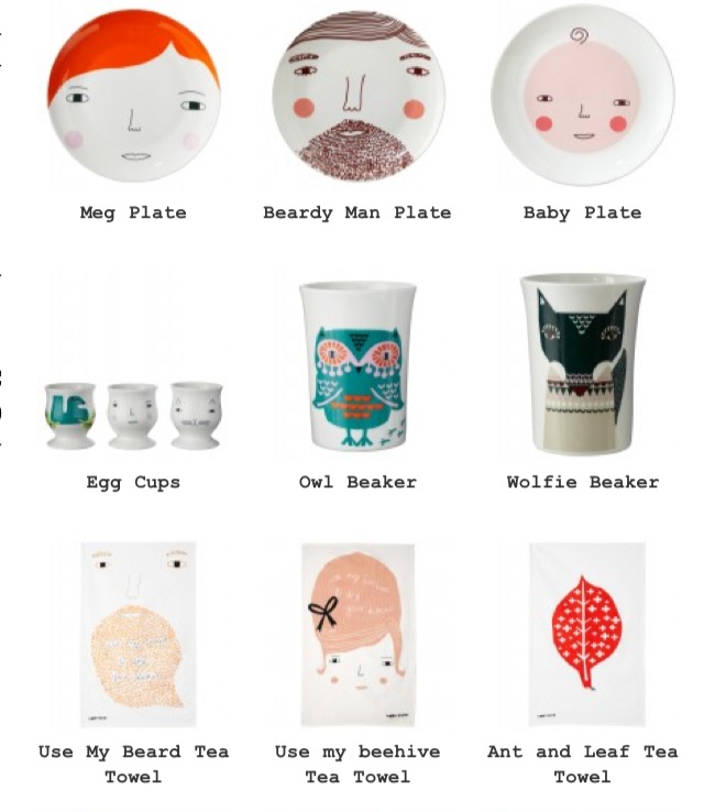 Donna Wilson's Twee Foxes, Beards & Beehives
