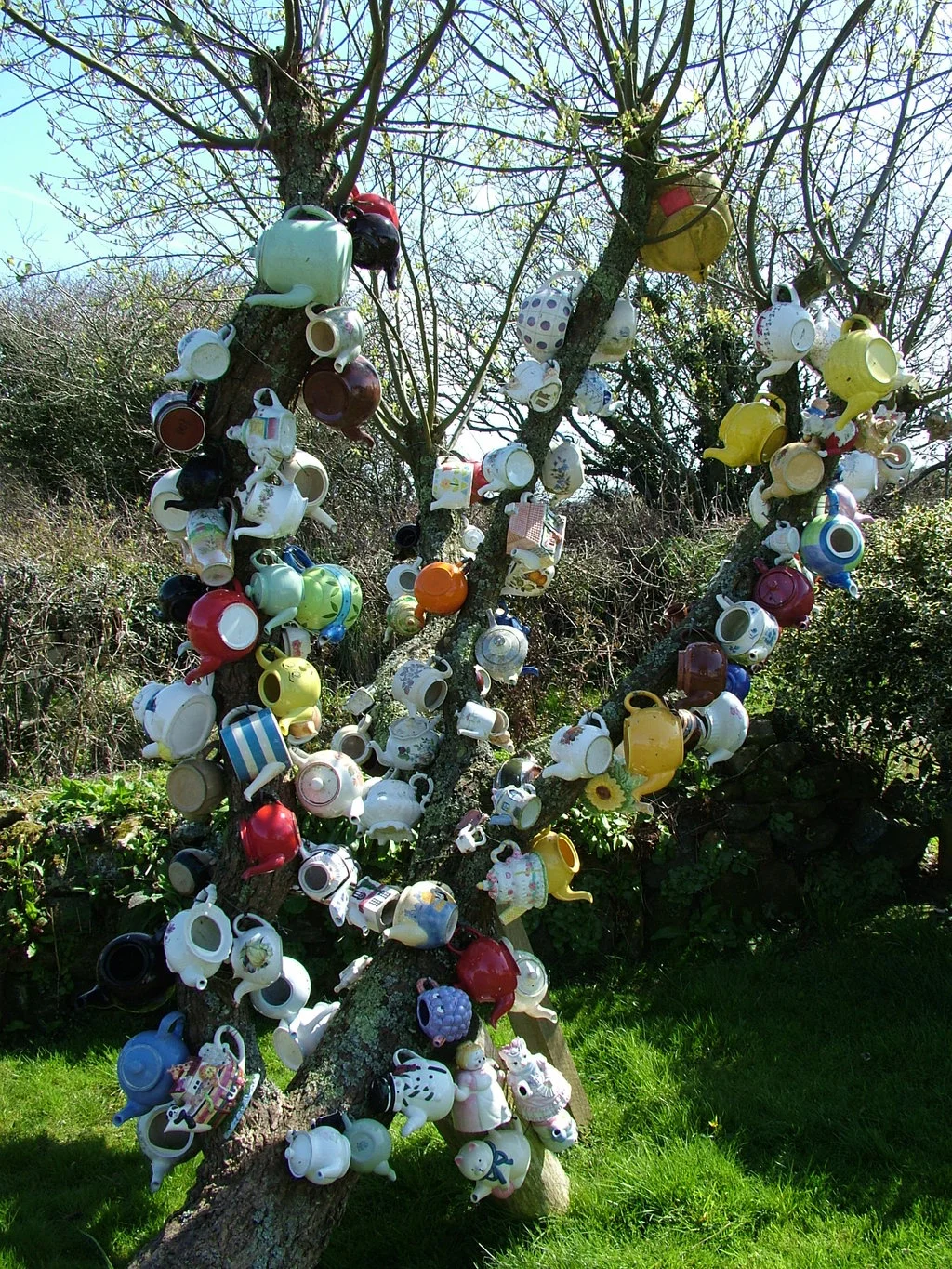 Teapot Tree, Cornwall, England — The World of Kitsch