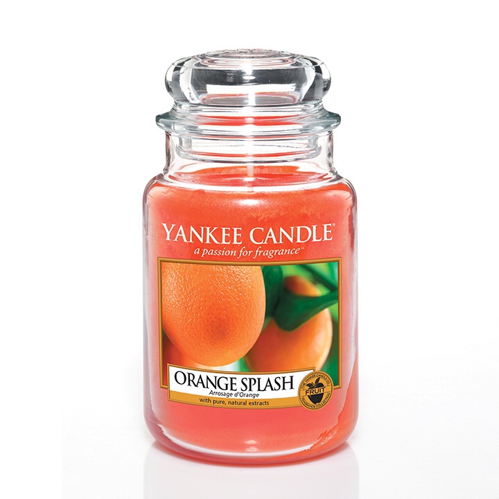 Yankee Candle Orange Splash 49g Votive Candle plus Holder 