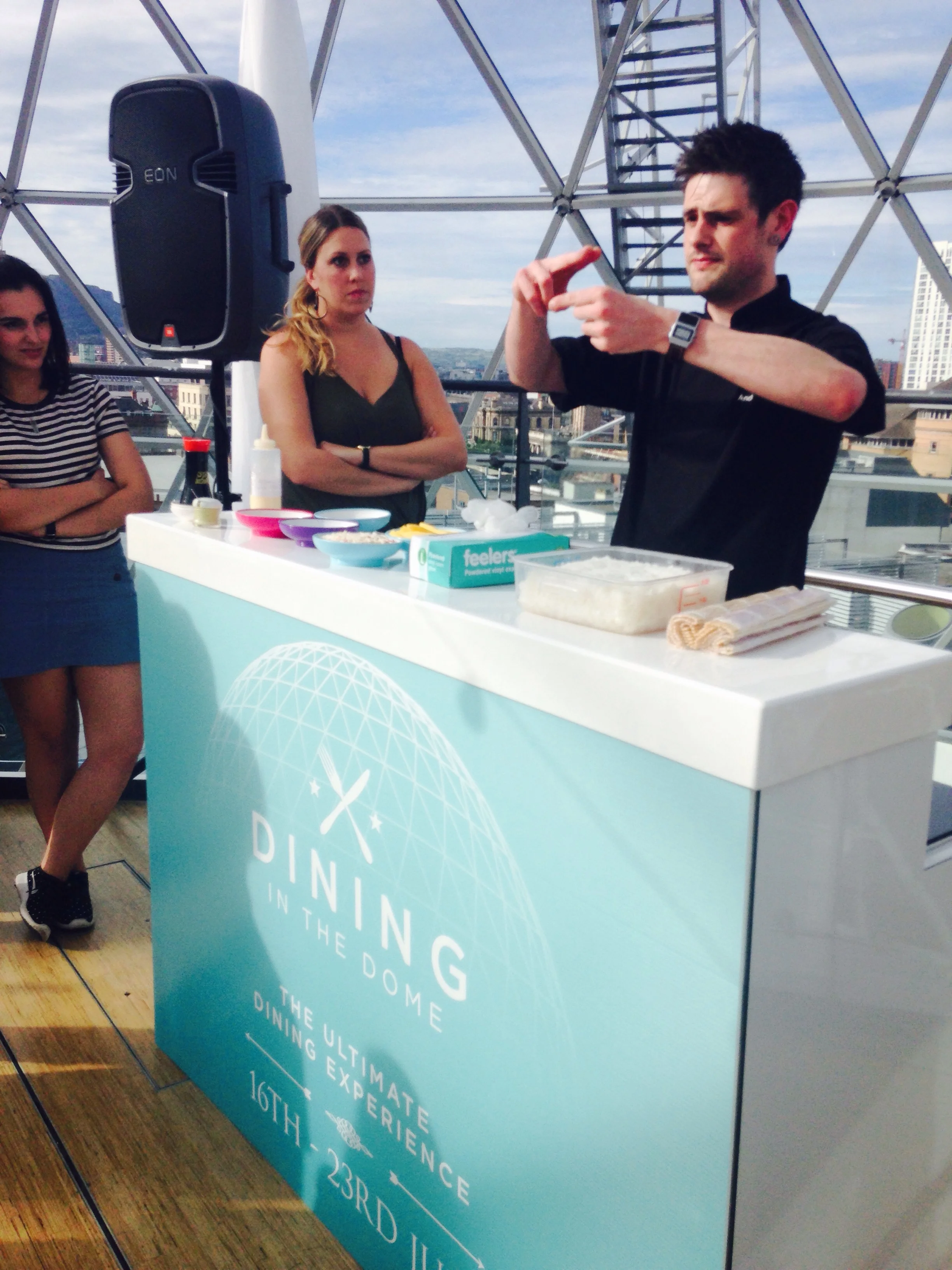 Head chef Andrew