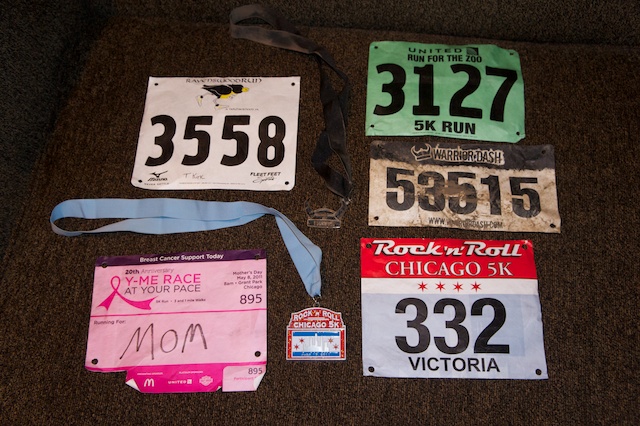 Bibs and Medals so far from 2011