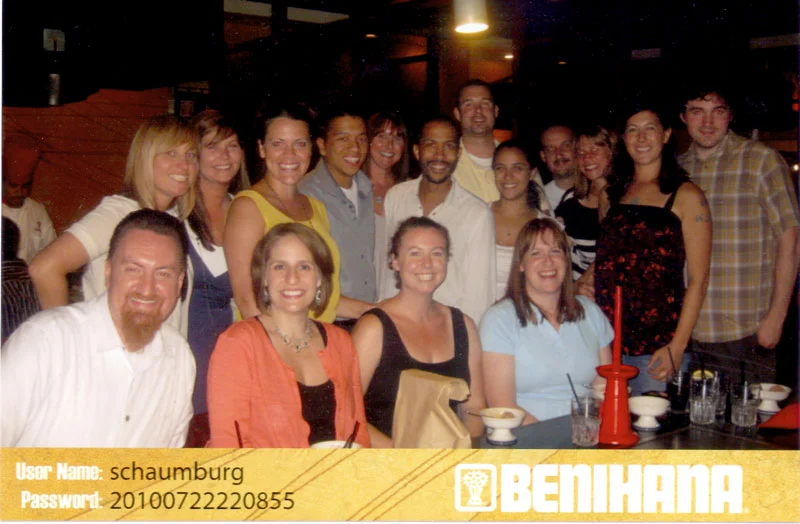 Benihana Birthday Dinner