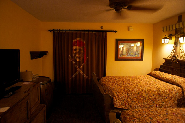 Our room at Caribbean Beach Resort