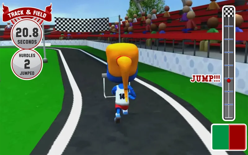 Hurdles Game Screen