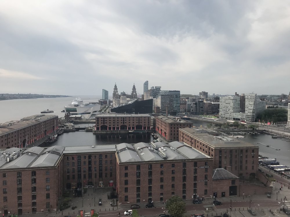 Albert Dock from above