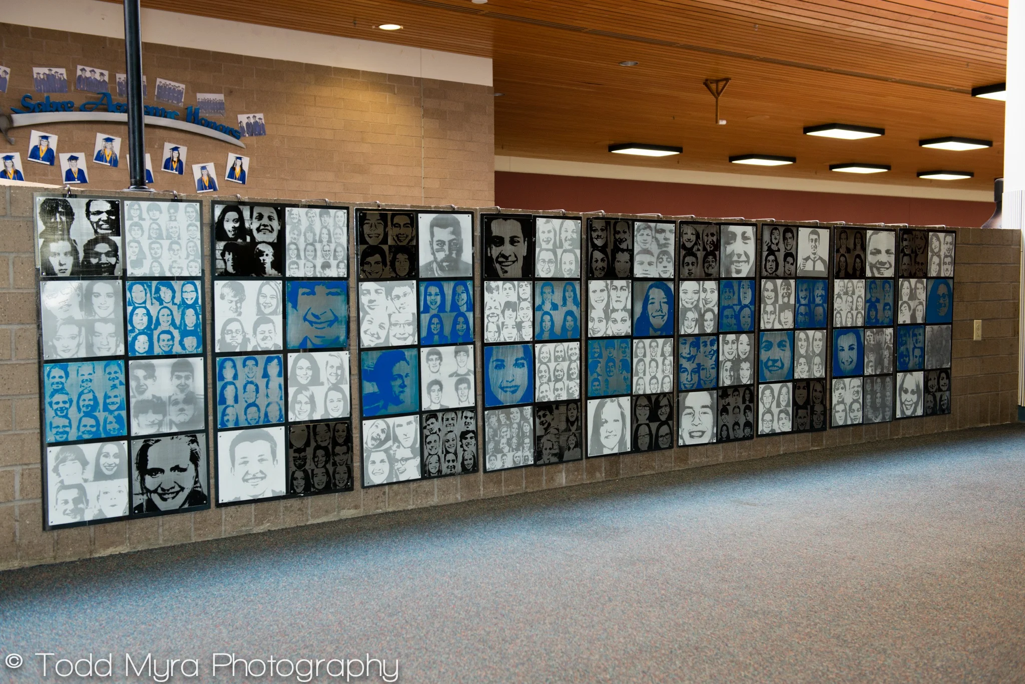 Metal Installation, Sartell High School, Sartell, Minnesota, 2013