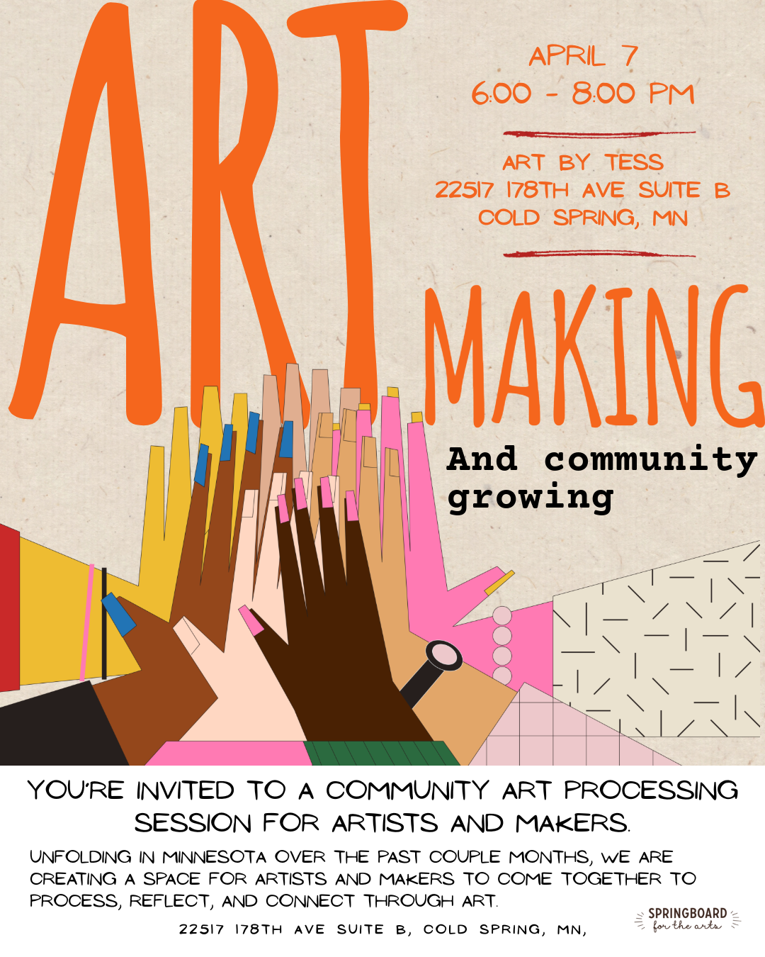 Community Art Processing: Cold Spring