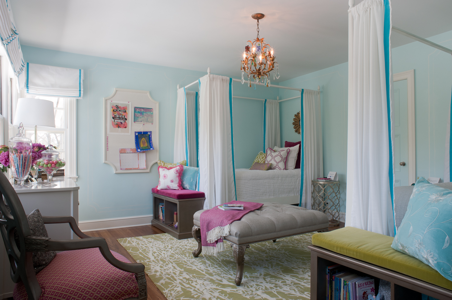 Girls' bedroom, 2014 ASID Showcase Home