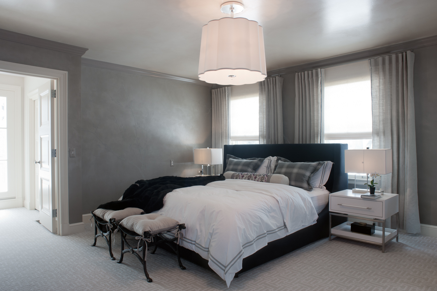 Master bedroom, 2014 ASID Showcase Home