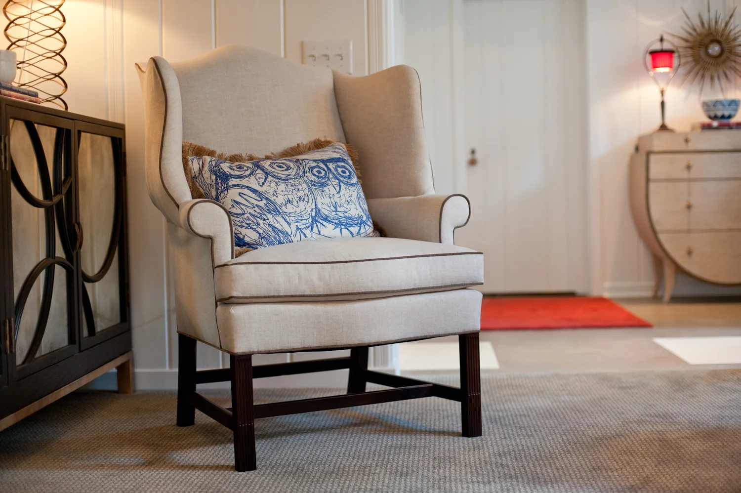 The family room, 2014 ASID Showcase Home