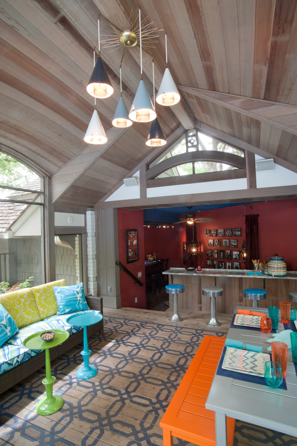 Pool house, 2014 ASID Showcase Home