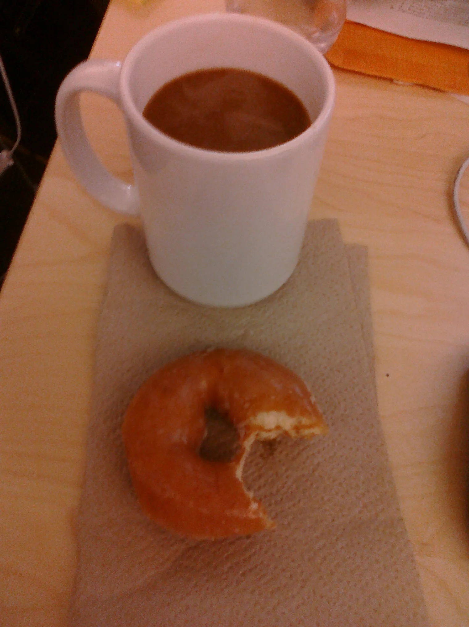 ...or, negating my morning run.