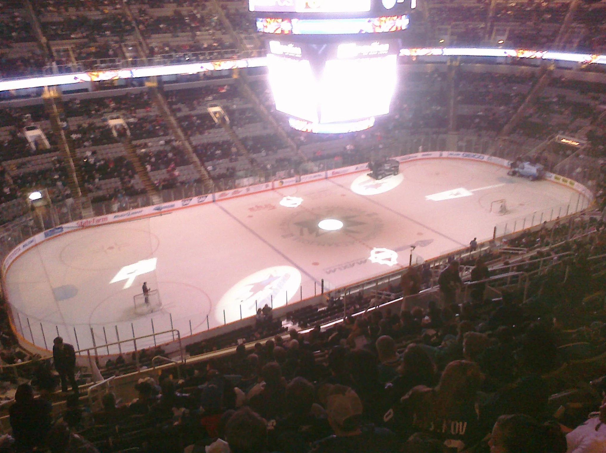 But forgot to wear my Spiders jersey...:(