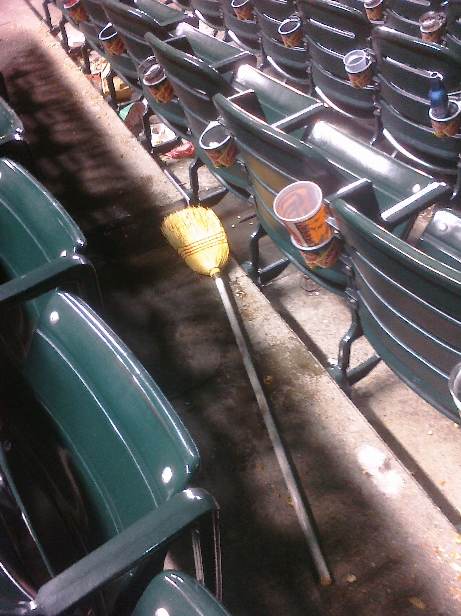 "So, how was the Giants game last night?" 