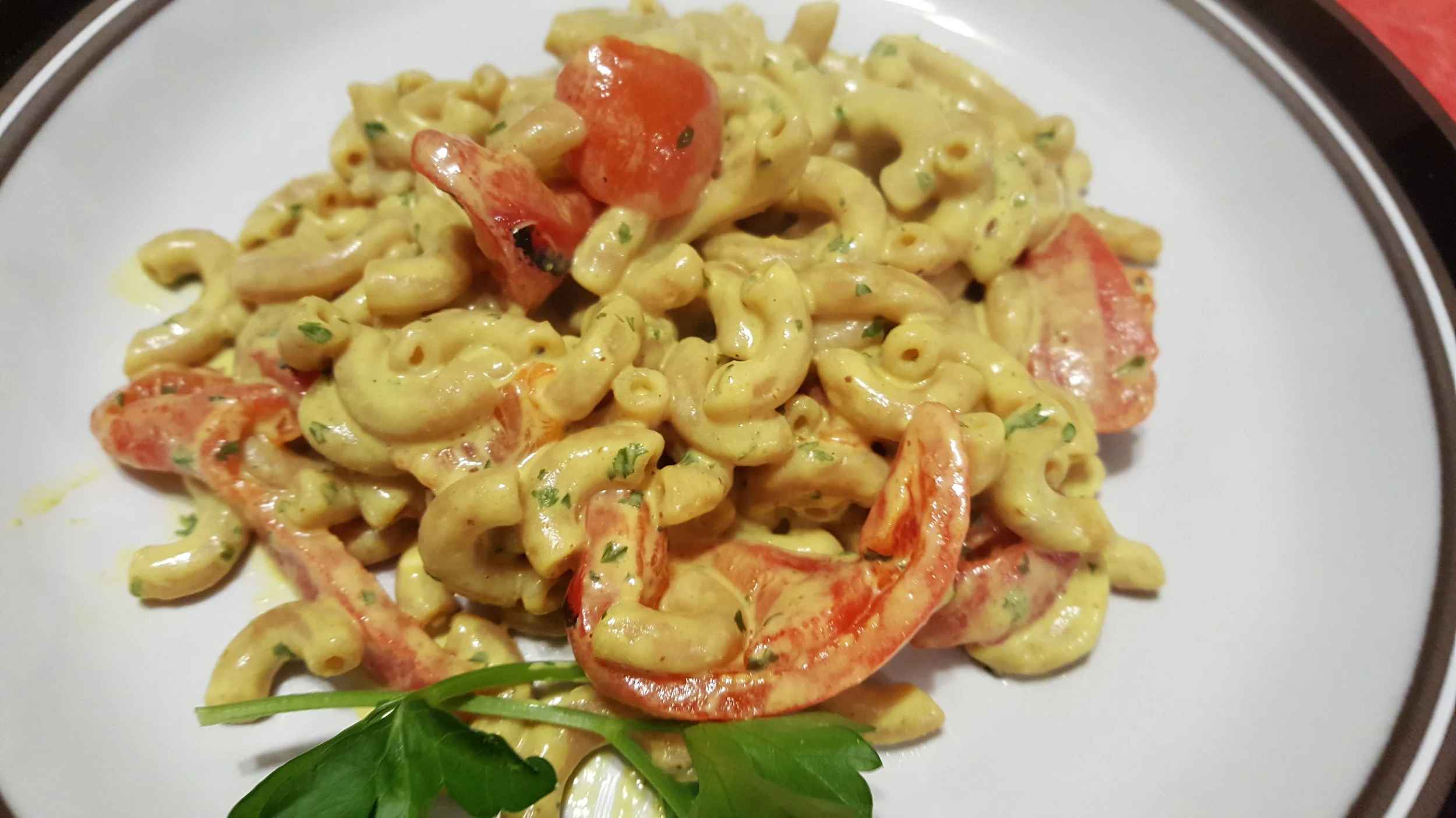 Creamy Curry Pasta Dinner