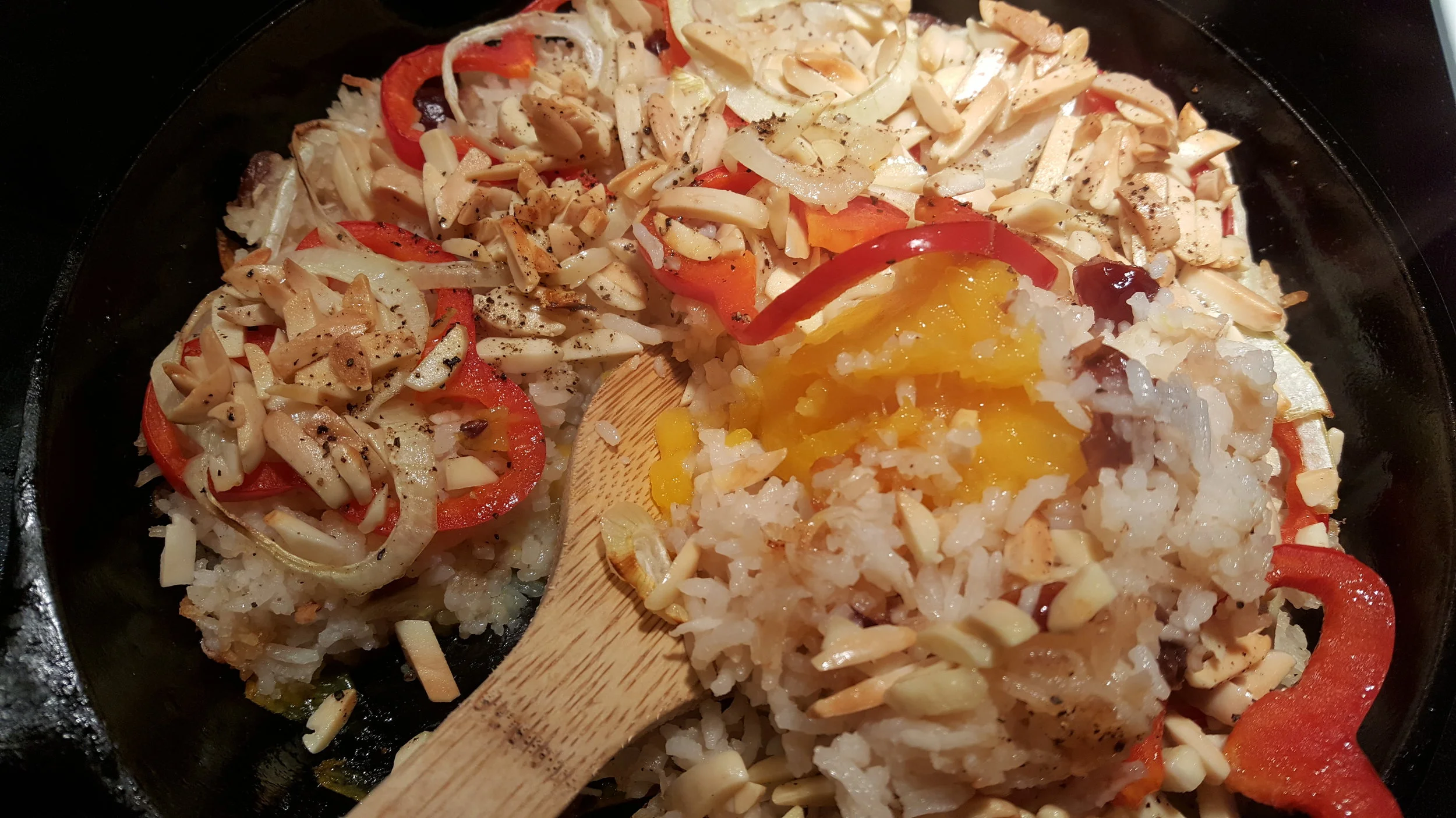 Mango Skillet Rice Dinner