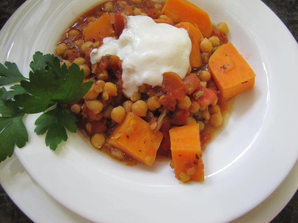 Chickpea & Sweet Potato Stew