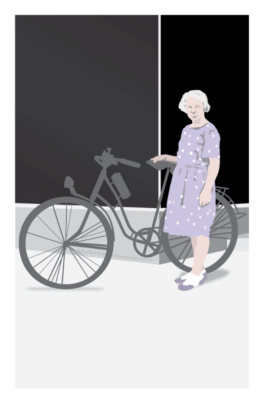 Poster created by Rolling Rook Studio for Papergirl Vancouver 2014