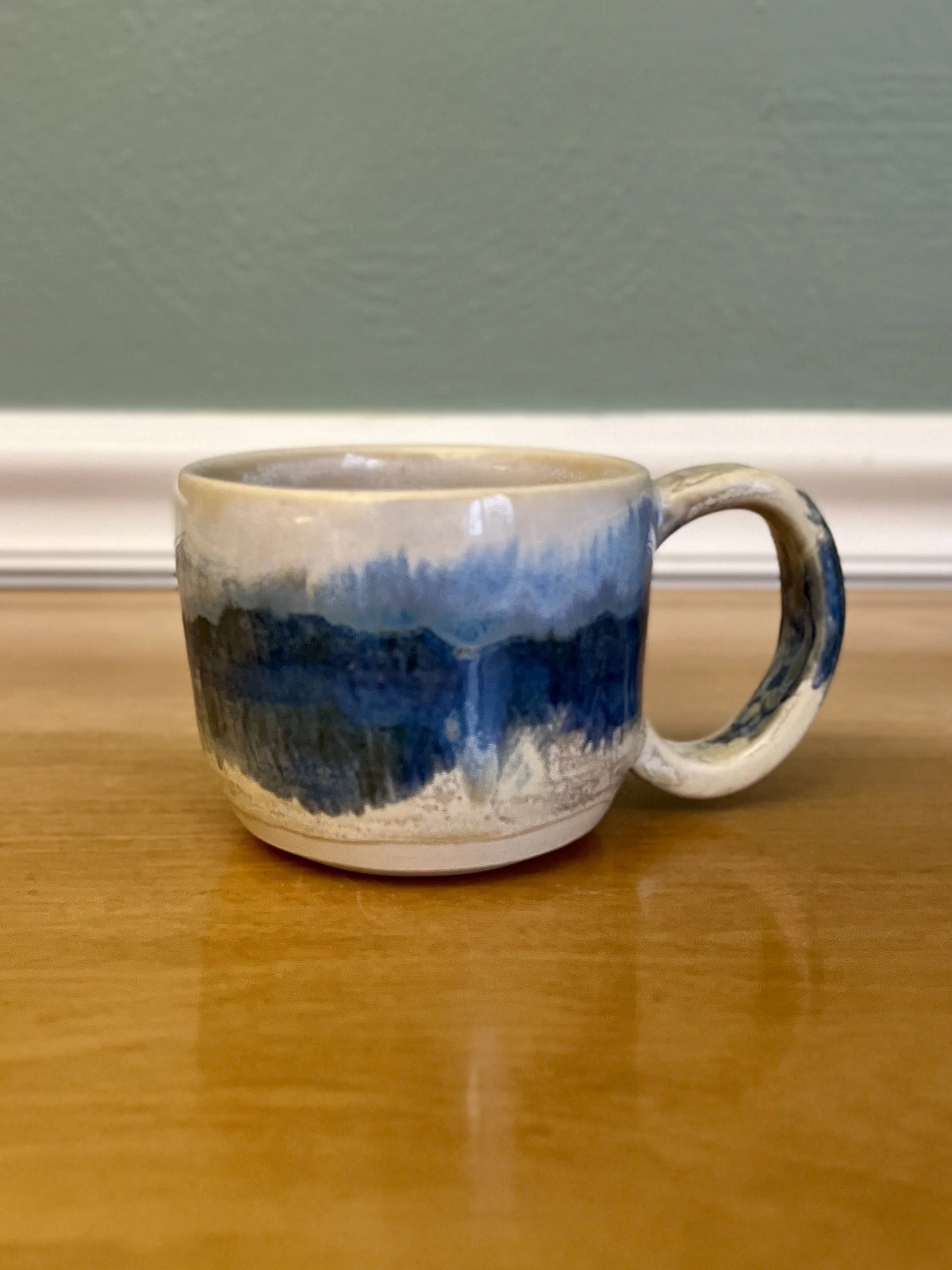Laura Kissinger cobalt mug
