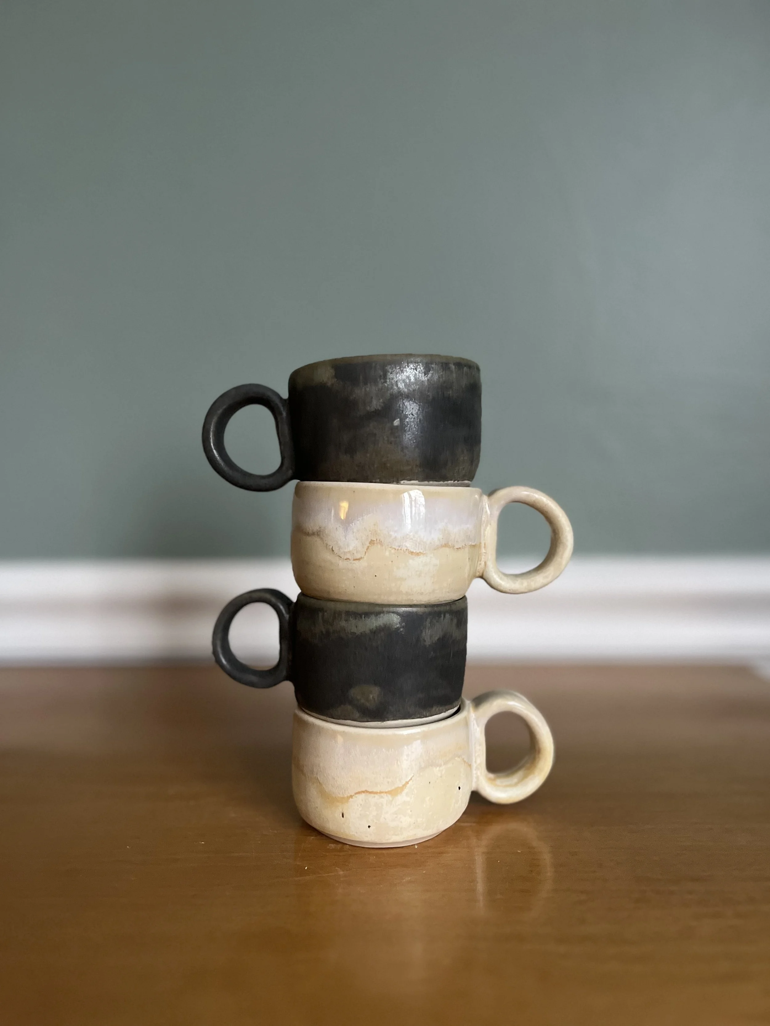 Laura kissinger espresso mugs