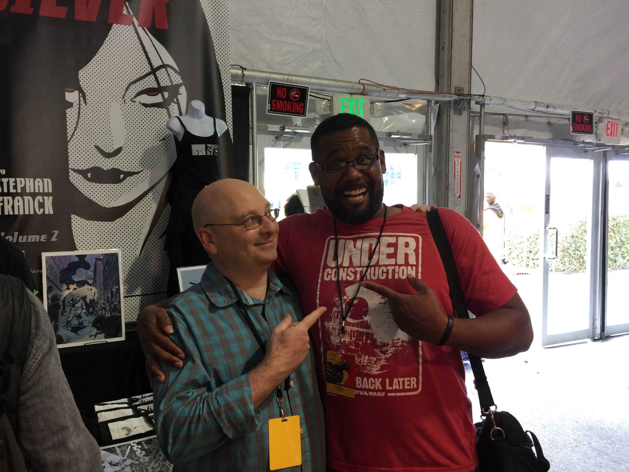 With the one and only Mel Milton!