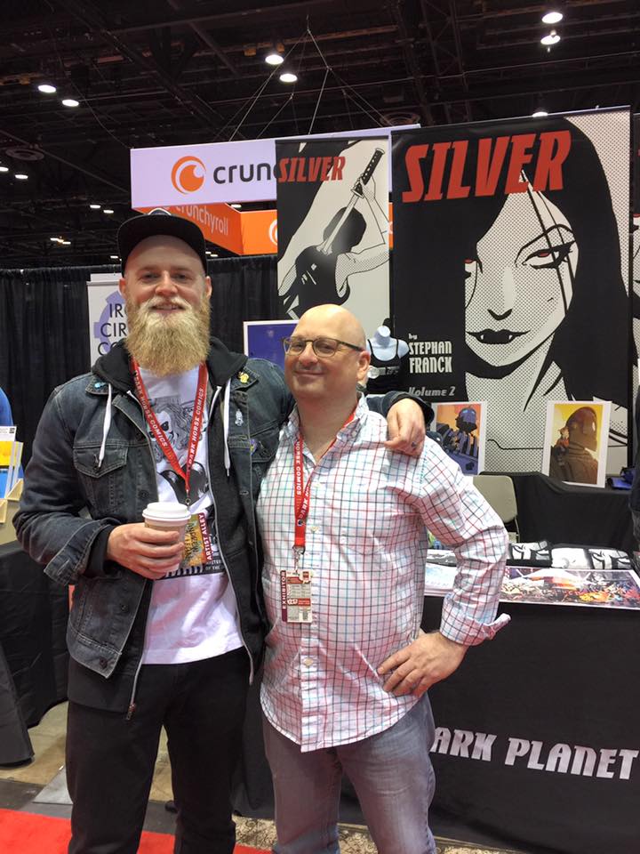 Stephan with the brilliant Andrew MacLean