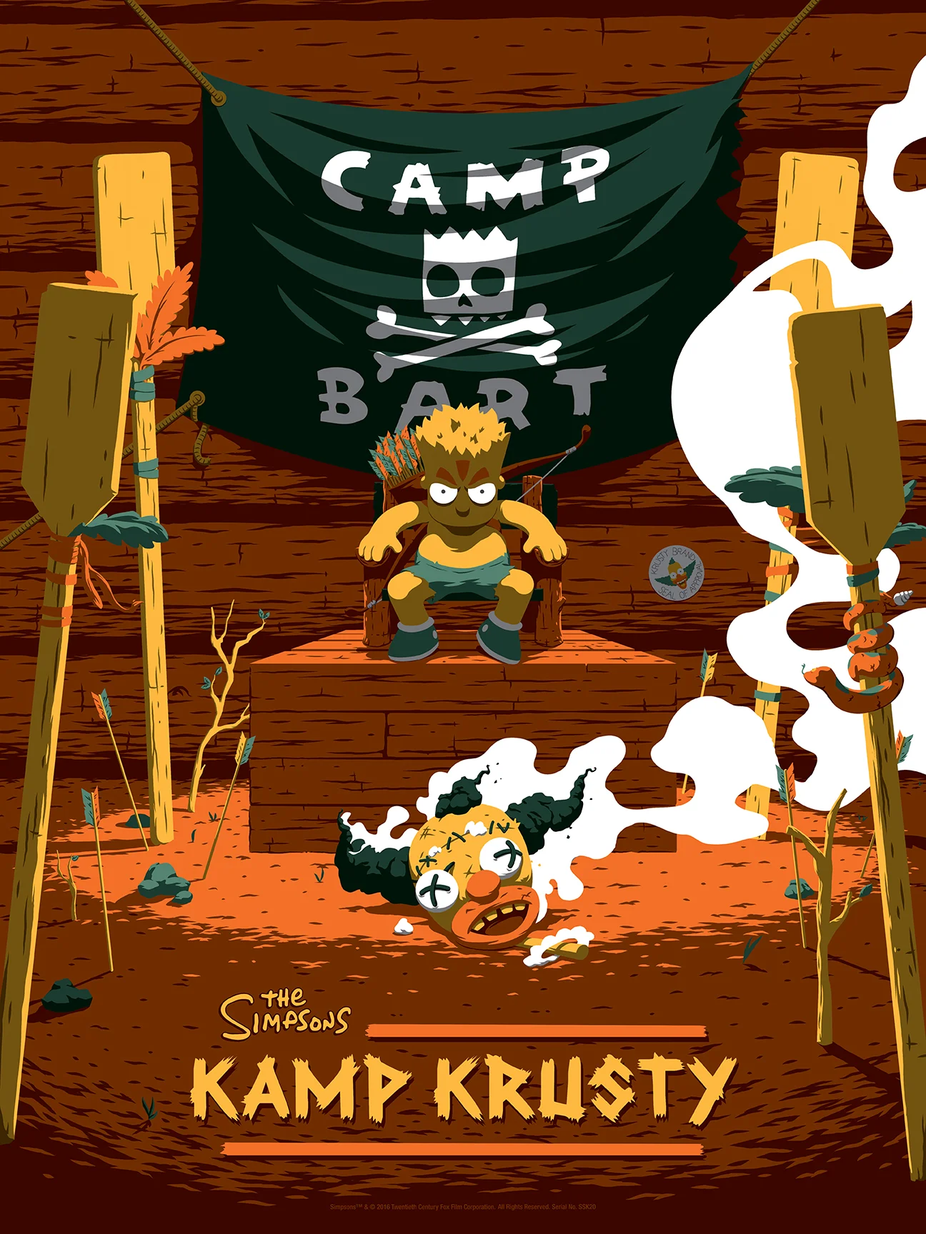 THE SIMPSONS - KAMP KRUSTY