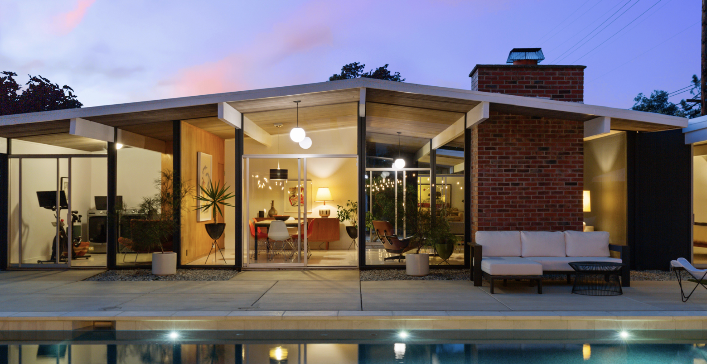Claude Oakland Eichler home at Balboa Highlands, Granada Hills