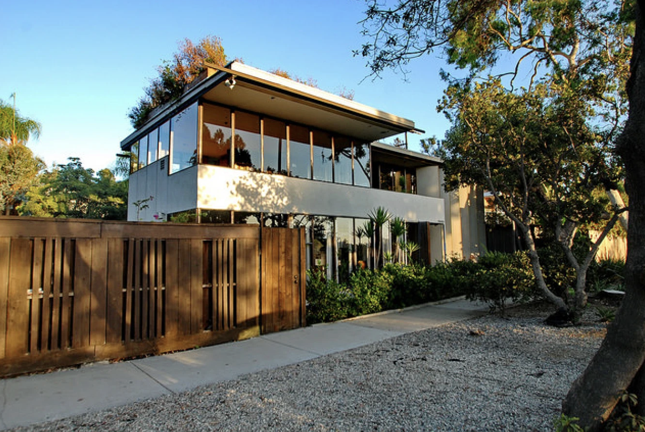 Richard Neutra's VDL Research House on Silver Lake Boulevard in Silver Lake, Los Angeles