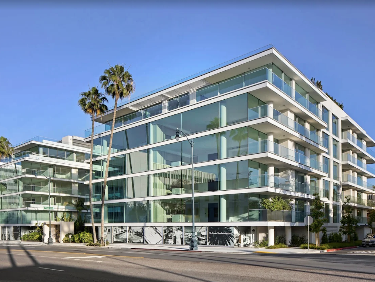 Mandarin Oriental Residences at 9200 Wilshire Boulevard Beverly Hills luxury condos