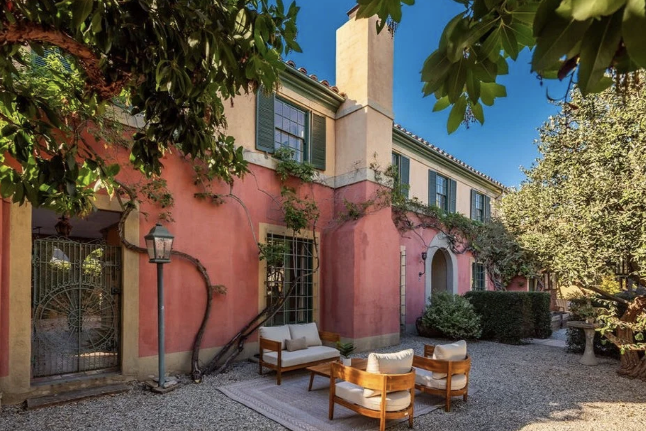 Spanish Colonial Revival home attributed to architect Marshall P. Wilkinson in Outpost Estates, Hollywood Hills
