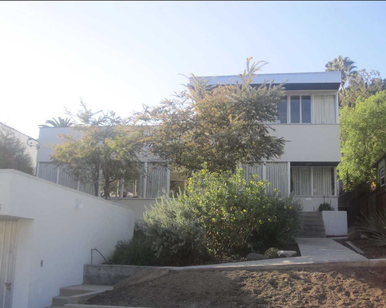 The Ross House, Raphael Soriano's 1938 house on Valentine Street in Echo Park, Los Angeles Historic-Cultural Monument No. 964