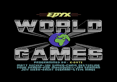 World Games, Epyx, 1986