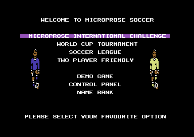 Microprose Soccer, Sensible Software/Microprose, 1988
